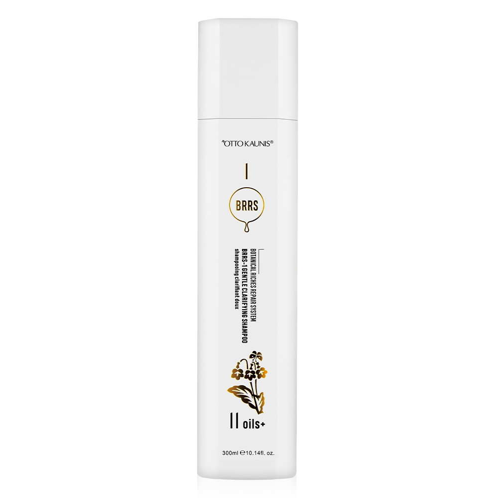 OTTO KAUNIS BRRS-1 Gentle Clarifying Shampoo for All Hair Type 300ML gentle clarifying shampoo,clarifying shampoo,deep cleansing shampoo,best clarifying shampoo,clarifying shampoo wholesale,sulfate-free clarify shampoo